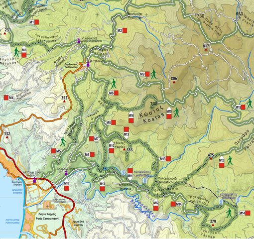 hiking routes